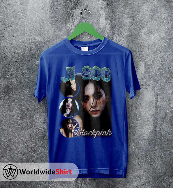 Jisoo Vintage 90's T-Shirt BLACKPINK Shirt KPOP Shirt - WorldWideShirt