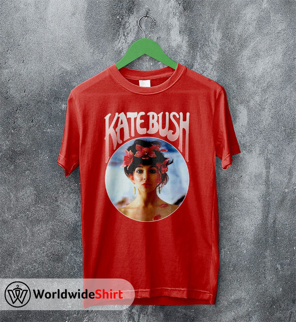 Kate Bush Flower Vintage 90's T shirt Kate Bush Shirt Music Shirt - WorldWideShirt