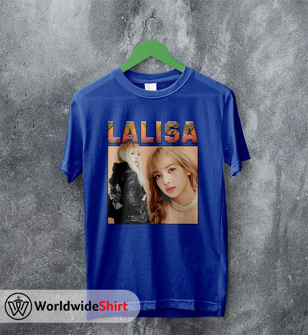 Lalisa Raptee Vintage 90's T-Shirt BLACKPINK Shirt KPOP Shirt - WorldWideShirt