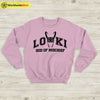 Loki God of Mischief Sweatshirt Loki Shirt The Avengers Shirt - WorldWideShirt