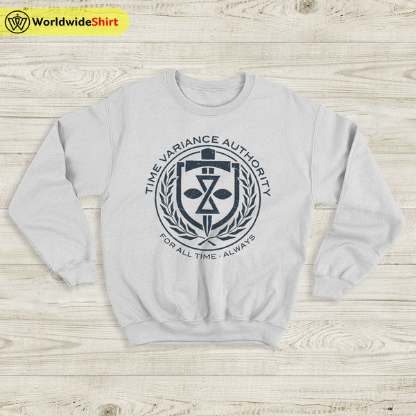 Loki Time Variant Authority Logo Sweatshirt Loki Shirt The Avengers Shirt - WorldWideShirt