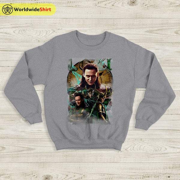 Loki Vintage 90's Sweatshirt Loki Shirt The Avengers Shirt - WorldWideShirt