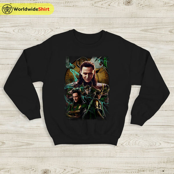 Loki Vintage 90's Sweatshirt Loki Shirt The Avengers Shirt - WorldWideShirt