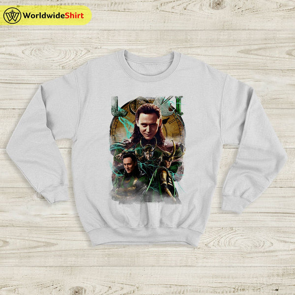 Loki Vintage 90's Sweatshirt Loki Shirt The Avengers Shirt - WorldWideShirt