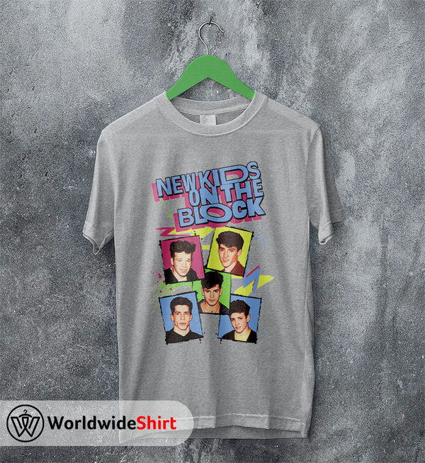 NKOTB 90's Vintage T-Shirt New Kids On The Block Shirt NKOTB Shirt - WorldWideShirt