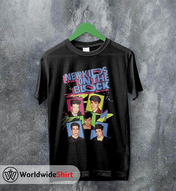 NKOTB 90's Vintage T-Shirt New Kids On The Block Shirt NKOTB Shirt - WorldWideShirt