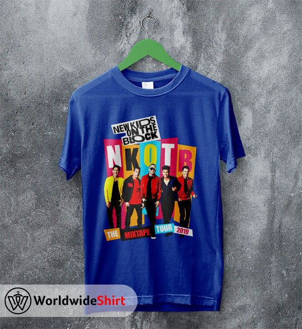 NKOTB Mixtape 2019 T-Shirt New Kids On The Block Shirt NKOTB Shirt - WorldWideShirt
