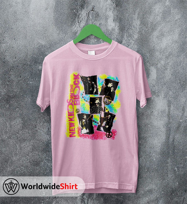 NKOTB Vintage 80's T-Shirt New Kids On The Block Shirt NKOTB Shirt - WorldWideShirt
