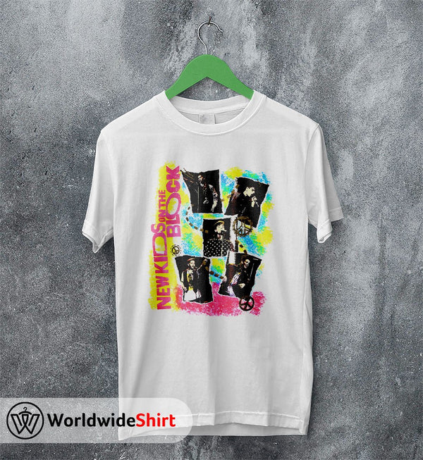 NKOTB Vintage 80's T-Shirt New Kids On The Block Shirt NKOTB Shirt - WorldWideShirt
