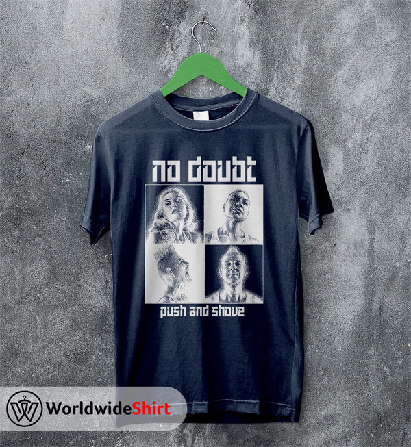 No Doubt Push and Shove Tour T shirt No Doubt Shirt Music Shirt - WorldWideShirt