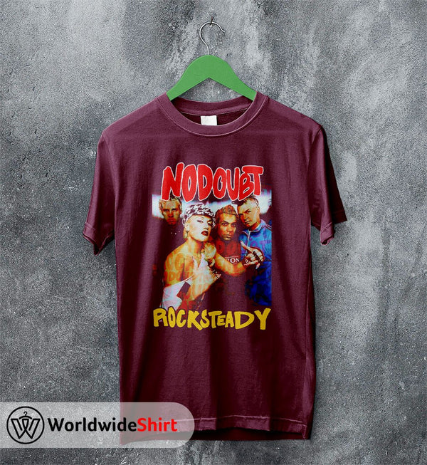 No Doubt Rock Steady Tour T shirt No Doubt Shirt Music Shirt - WorldWideShirt