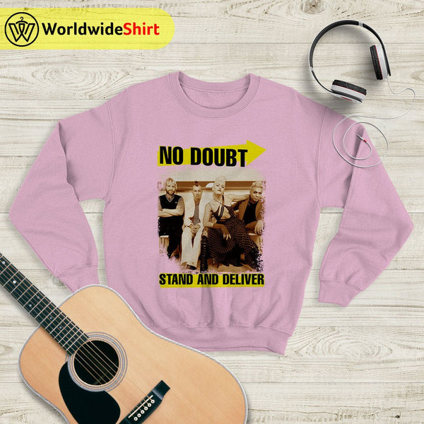 No Doubt Stand and Deliver Tour Sweatshirt No Doubt Shirt Music Shirt - WorldWideShirt