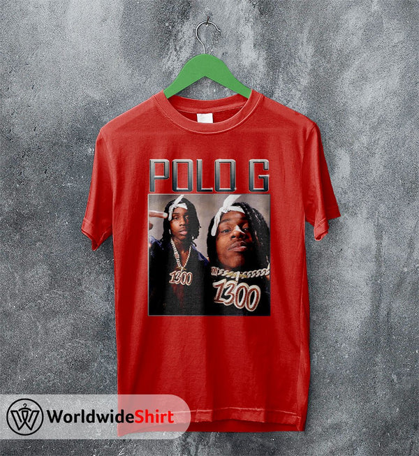 Polo G Raptee Vintage T-Shirt Polo G Shirt Rapper Shirt - WorldWideShirt