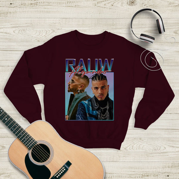 Rauw Alejandro Vintage Raptee Sweatshirt Rauw Alejandro Shirt Music Shirt - WorldWideShirt