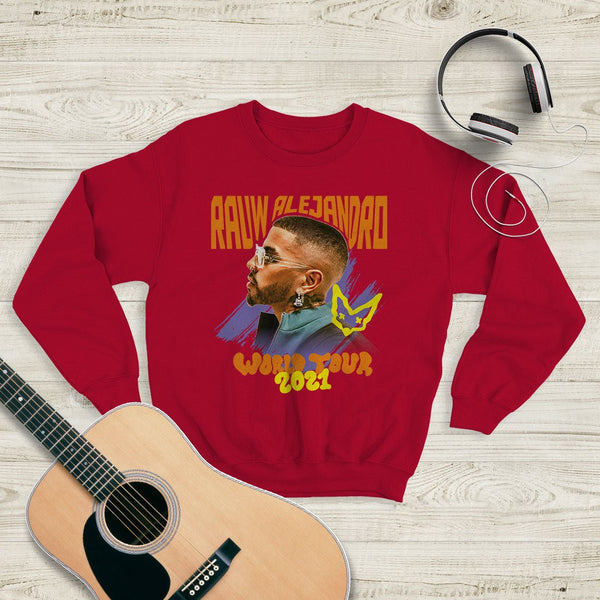 Rauw Alejandro World Tour 2021 Sweatshirt Rauw Alejandro Shirt Music Shirt - WorldWideShirt
