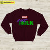 She Hulk 2022 Logo Sweatshirt She Hulk Shirt The Avengers Shirt - WorldWideShirt