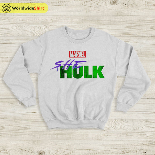 She Hulk 2022 Logo Sweatshirt She Hulk Shirt The Avengers Shirt - WorldWideShirt