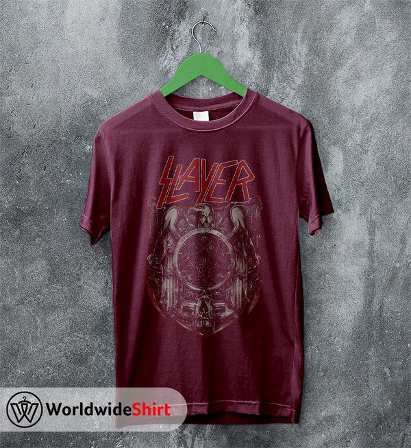 Slayer Band Vintage 90's Concert T-shirt Slayer Band Shirt Metal Band - WorldWideShirt