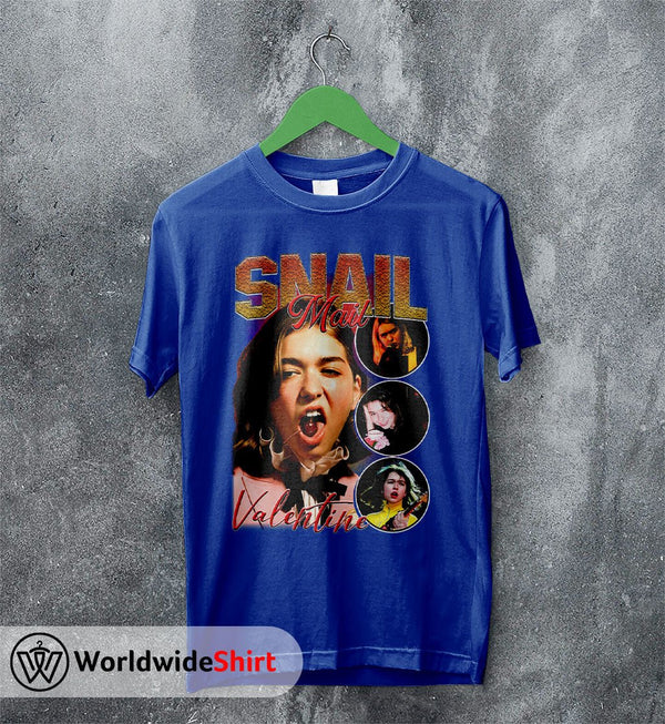 Snail Mail Valentine Vintage 90s T shirt Snail Mail Shirt Music Shirt - WorldWideShirt