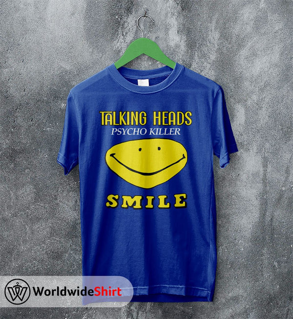 Talking Heads Psycho Killer T shirt Talking Heads Shirt Music Shirt - WorldWideShirt
