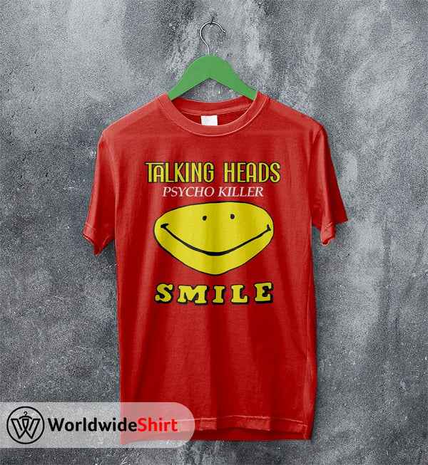 Talking Heads Psycho Killer T shirt Talking Heads Shirt Music Shirt - WorldWideShirt