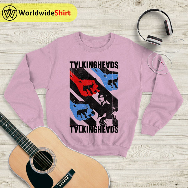 Talking Heads Vintage Poster Sweatshirt Talking Heads Shirt Music Shirt - WorldWideShirt