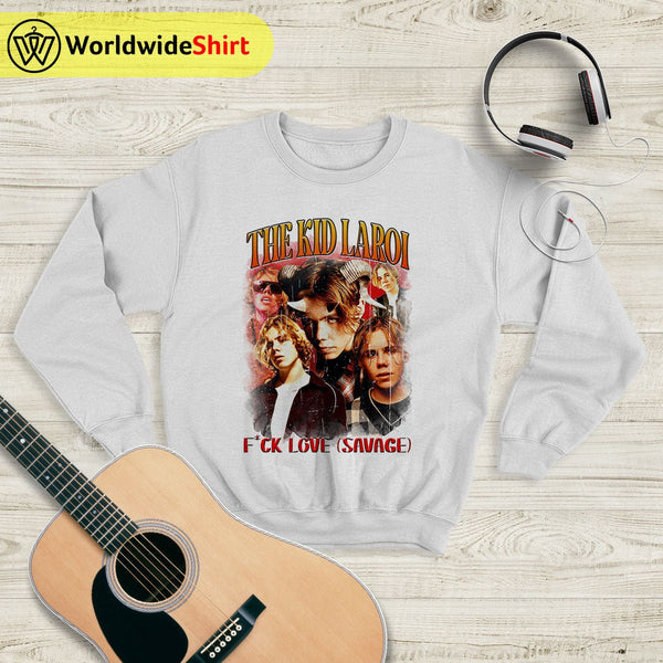 The Kid LAROI Vintage 90's Sweatshirt The Kid LAROI Shirt - WorldWideShirt