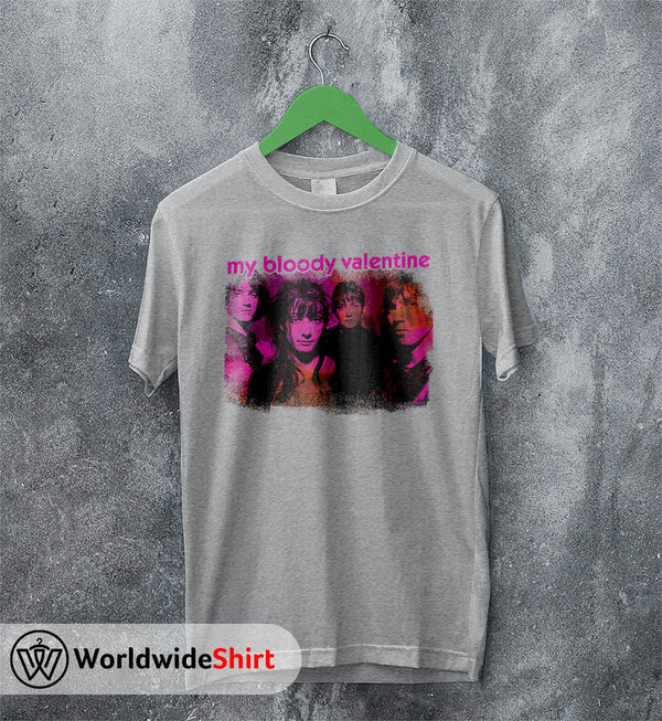 Vintage My Bloody Valentine Member T-Shirt MBV Shirt Rock Band Shirt - WorldWideShirt