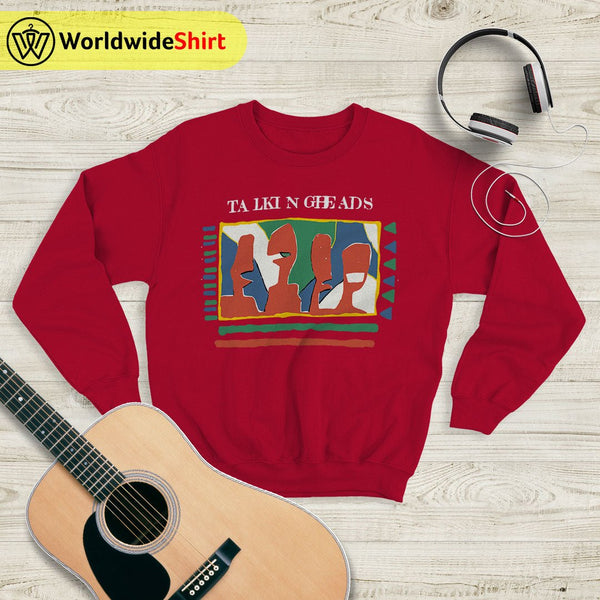 Vintage Talking Heads 1980s Sweatshirt Talking Heads Shirt Music Shirt - WorldWideShirt