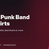 Best Punk Band T-Shirts banner from the WorldWideShirt blog