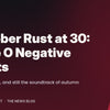 WorldWideShirt banner reading October Rust at 30: Type O Negative Shirts