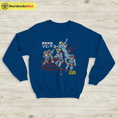 1992 Sonic Youth Japan Tour Sweatshirt Sonic Youth Shirt Classic Rock - WorldWideShirt