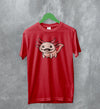 Axolotl T-Shirt Animal Cartoon Shirt Cute Illustration Pet Lover