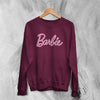 Barbie Sweatshirt From Pink Girly Sweater Barbie The Movie Merch