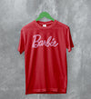 Barbie T-Shirt From Pink Girly Shirt Barbie The Movie Merch