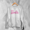 Barbie Sweatshirt From Pink Girly Sweater Barbie The Movie Merch