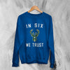 Basketball Milwaukee Bucks Sweatshirt Bucks In Six We Trust Sweater Bucks Fan Gift