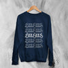 Bee Gees Logo Sweatshirt 70s Gibb Sweater 1970s Disco Bee Gees Merch