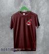 Cleveland Guardians T-Shirt Chief Wahoo Indians Logo Pocket Size Shirt