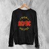 AC/DC Sweatshirt Rock Band ACDC Sweater Heavy Metal Music Merch
