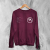 Aphex Twin Sweatshirt Diskhat Aphex Twin Logo Sweater For Fan Gear