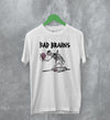 Bad Brains T-Shirt Vintage Logo Skeleton Shirt Rock Band Merch