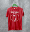 Bauhaus Logo T-Shirt Rock Band Bauhaus Shirt Music Merchandise