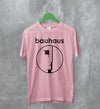 Bauhaus Logo T-Shirt Rock Band Bauhaus Shirt Music Merchandise