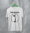 Bauhaus Logo T-Shirt Rock Band Bauhaus Shirt Music Merchandise