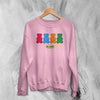 Y2K Sweatshirt Cute Daddy Girl Sweater Baby Girl Merch Gift for Girl