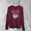 Y2K Sweatshirt Passenger Princess Sweater Cute Girly Merch Gift for Girl