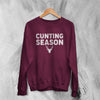 Y2K Sweatshirt Cunting Season Sweater Baby Girl Merch Gift for Girly