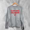 Y2K Sweatshirt Cunting Season Sweater Baby Girl Merch Gift for Girly