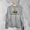 Y2K NYC Sweatshirt New York Taxi Sweater Love Tour NYC Merch